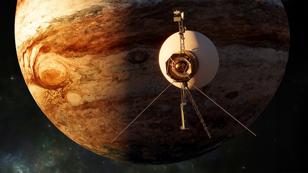 Космический зонд &laquo;Вояджер-1&raquo;, в котором использован ядерный аккумулятор