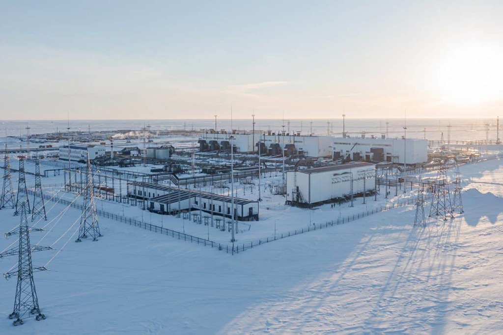 Газотурбинная станция арктического месторождения &laquo;Газпром нефти&raquo;