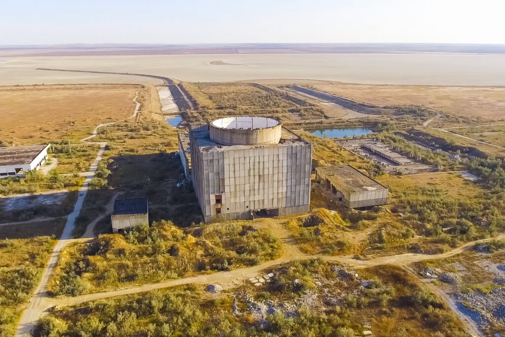 Недостроенная атомная электростанция в Крыму
