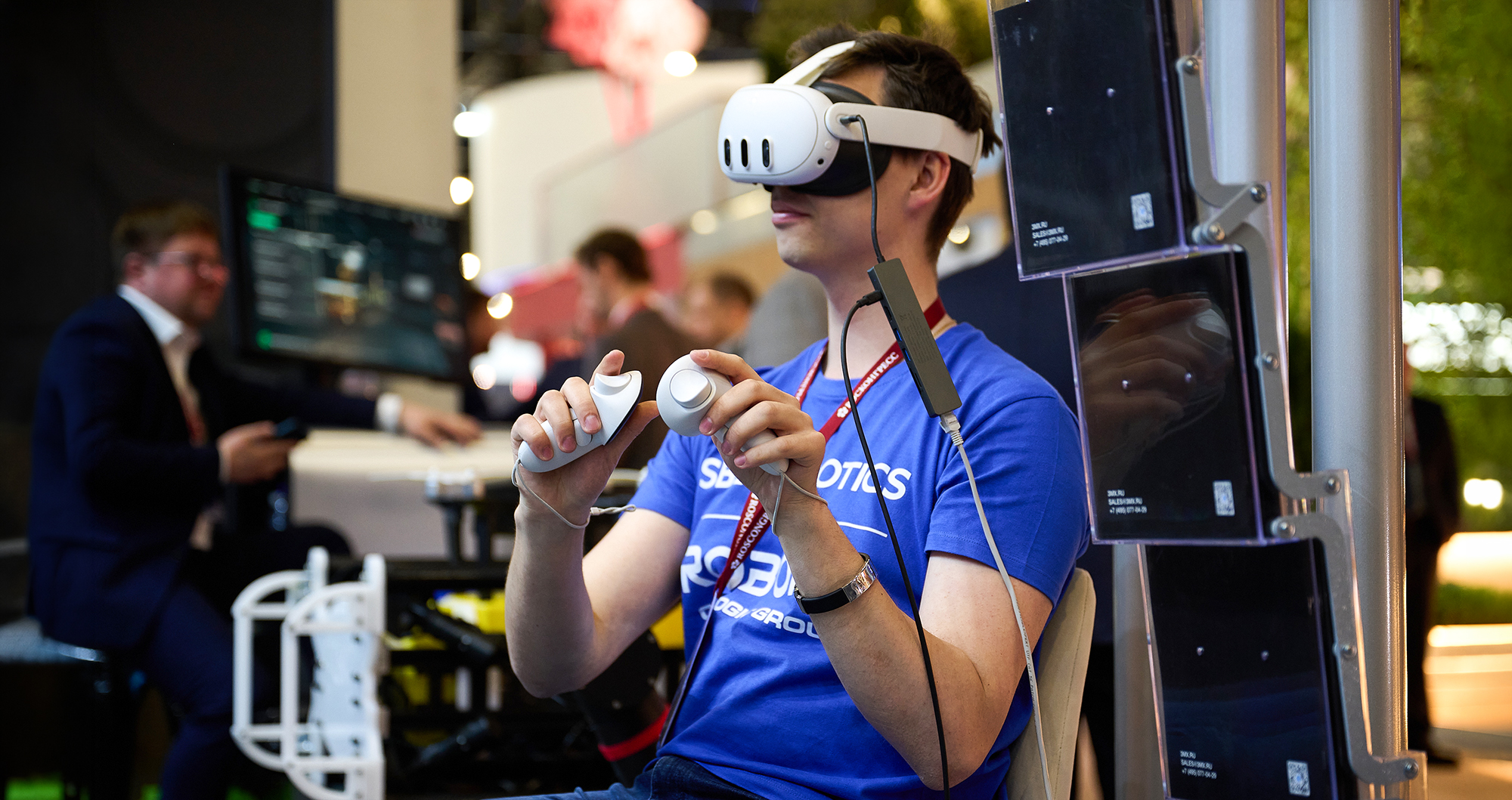Уникальная система VR-управления роботами на ПМЭФ-2026