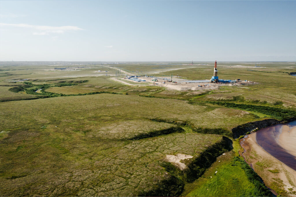 Восточно-Мессояхское месторождение, самый северный материковом нефтепромысел России