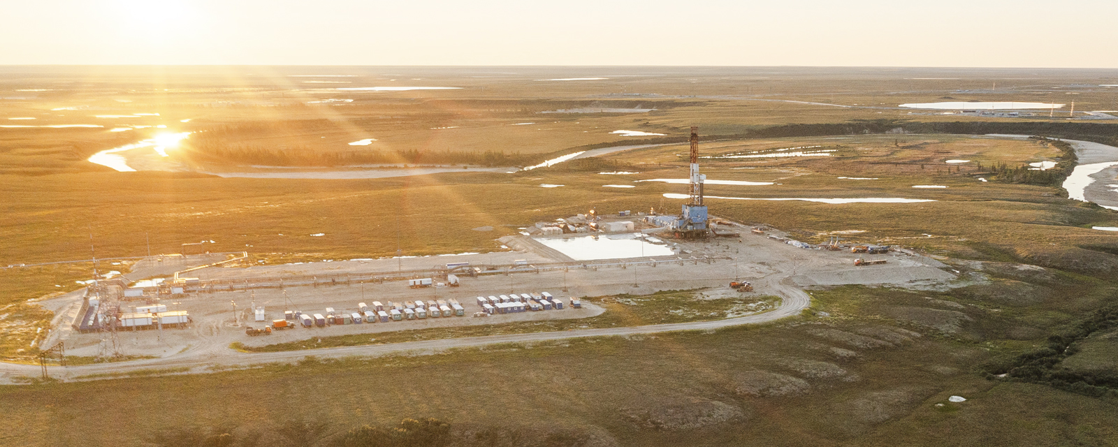 Восточно-Мессояхское месторождение, самый северный материковом нефтепромысел России