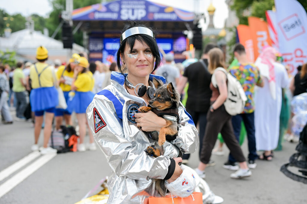 Наталья Чечурина и ее питомец Максим