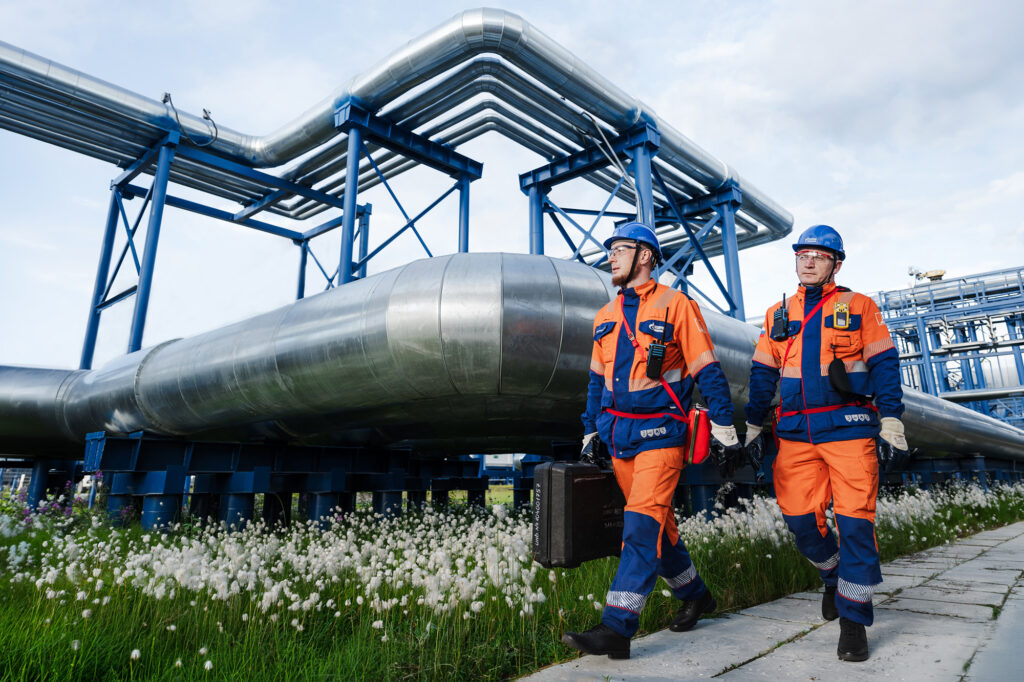 Нефтяники на Новопортовском месторождении «Газпром нефти»