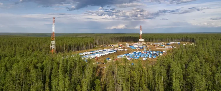 Первая в России роботизированная буровая установка «Газпром нефти» на месторождении в Восточной Сибири